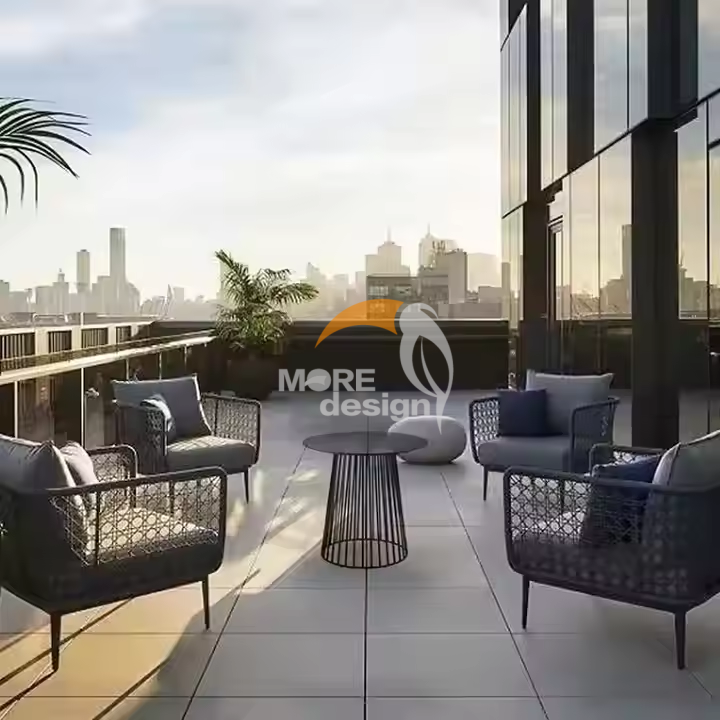 Stainless steel outdoor side table-MD-0024