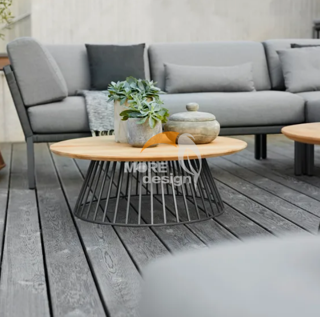 Stainless steel outdoor side table-MD-0017