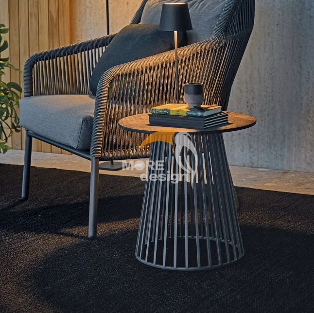 Stainless steel outdoor side table-MD-0016