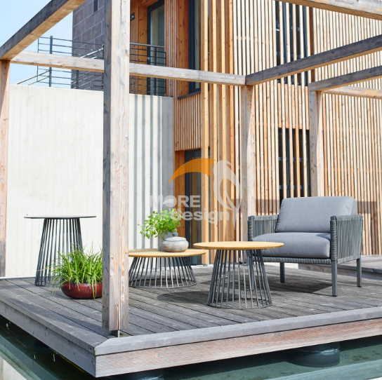 Stainless steel outdoor side table-MD-0016