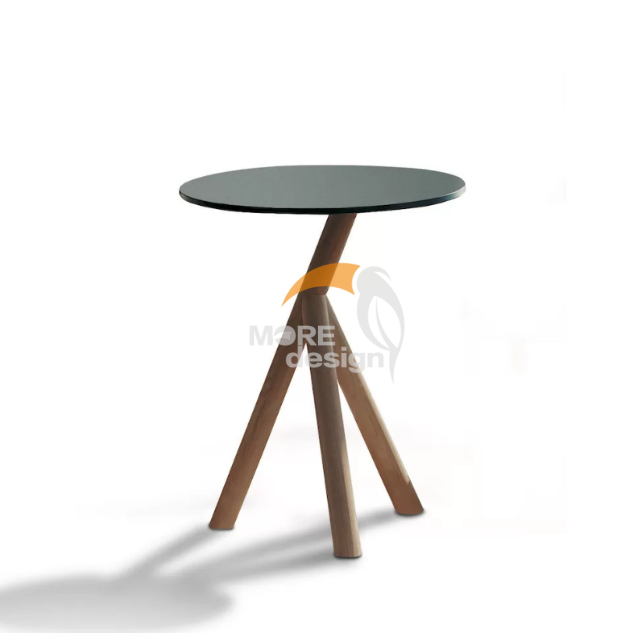 Wood outdoor side table-MD-0015