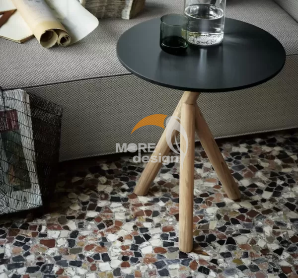 Wood outdoor side table-MD-0015