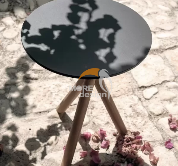Wood outdoor side table-MD-0015