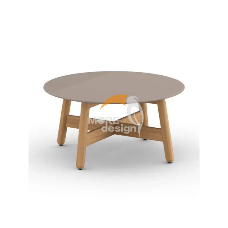 Wood outdoor side table-MD-0003