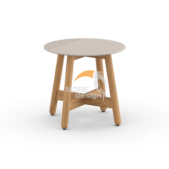 Wood outdoor side table-MD-0001