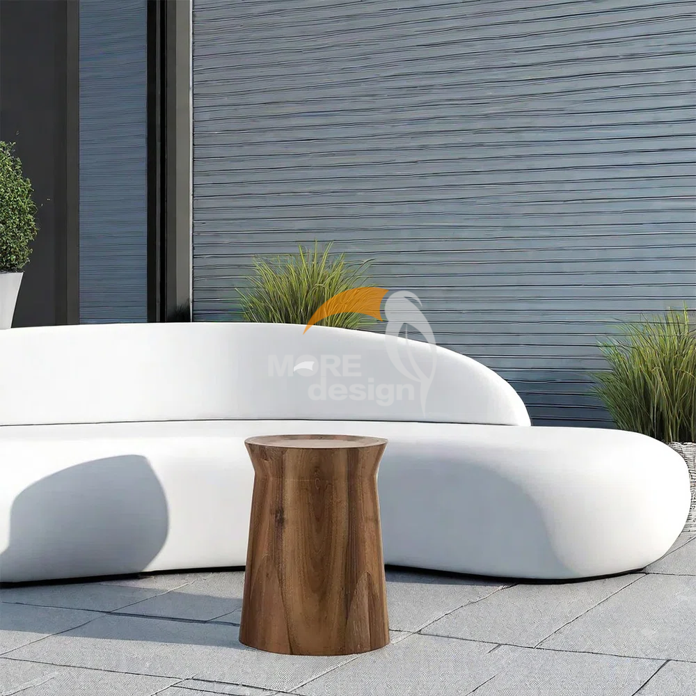 Wood outdoor side table-MD-0012