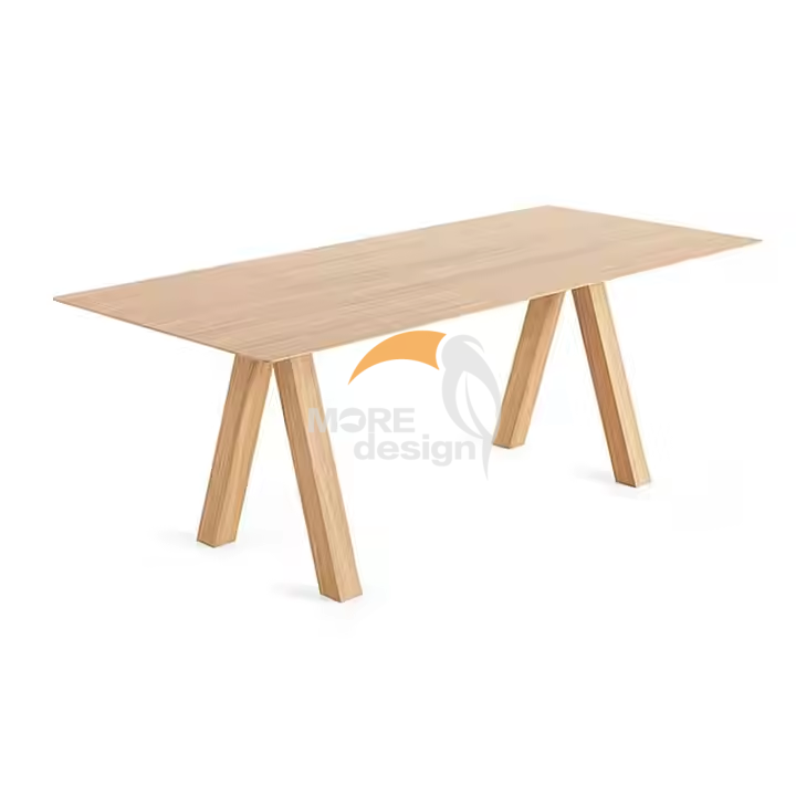 Wood restaurant table-MD-RT005