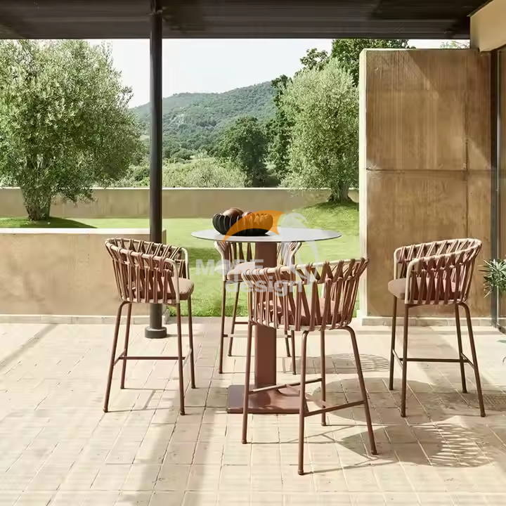 Rope restaurant bar booth-MD-RB0011