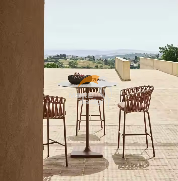 Rope restaurant bar booth-MD-RB0011