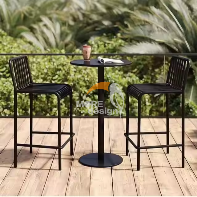 Stainless steel restaurant bar booth-MD-RB0025