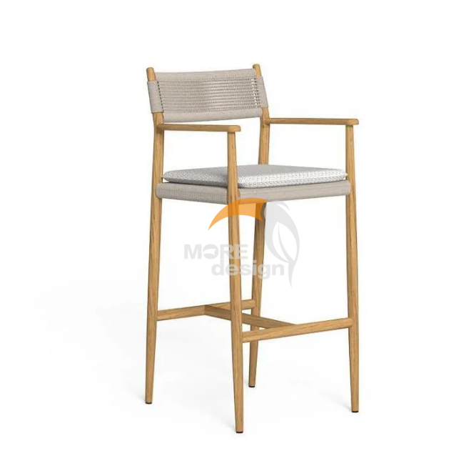 Wooden restaurant bar booth-MD-RB0004