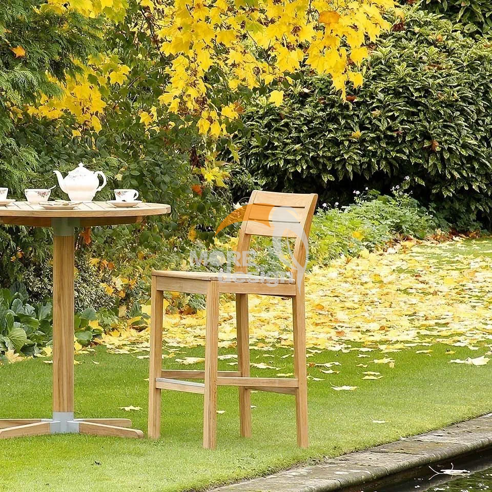 Wooden restaurant bar booth-MD-RB0020