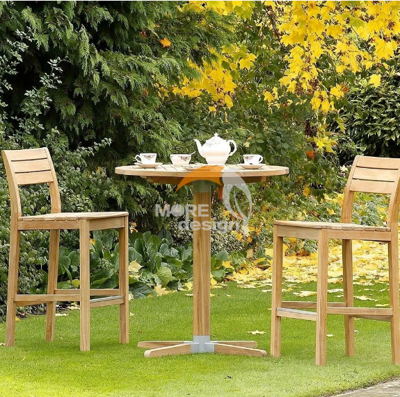 Wooden restaurant bar booth-MD-RB0020