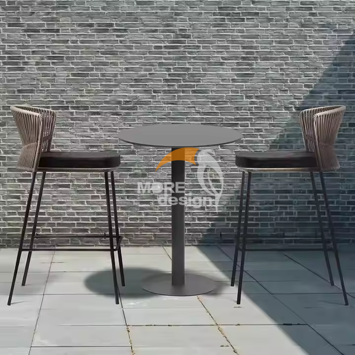 Rope restaurant booth-MD-RBB0012