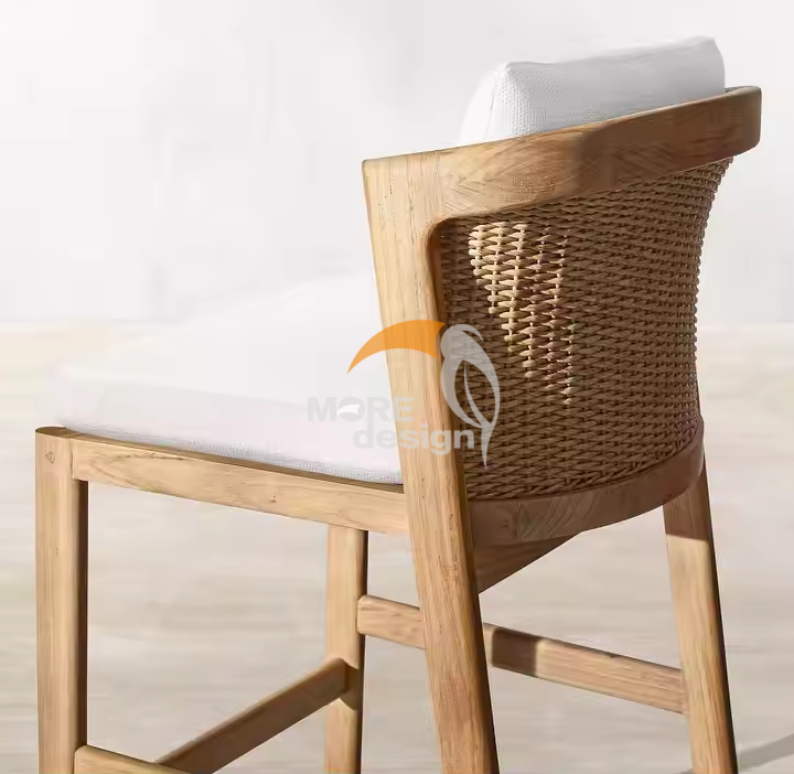 Wooden restaurant booth-MD-RBB0005