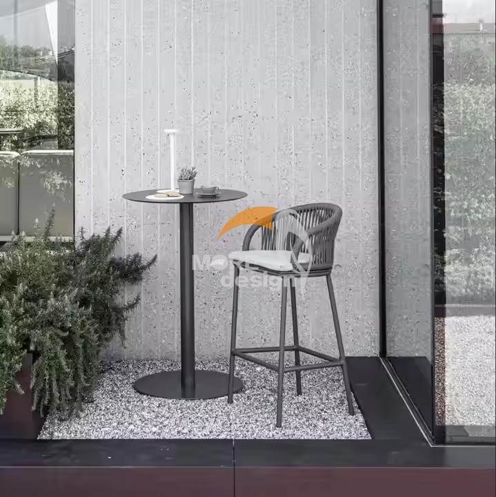 Rope restaurant booth-MD-RB0015