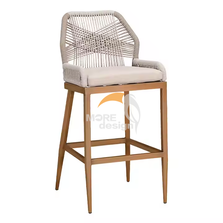 Wooden restaurant bar booth-MD-RB0009