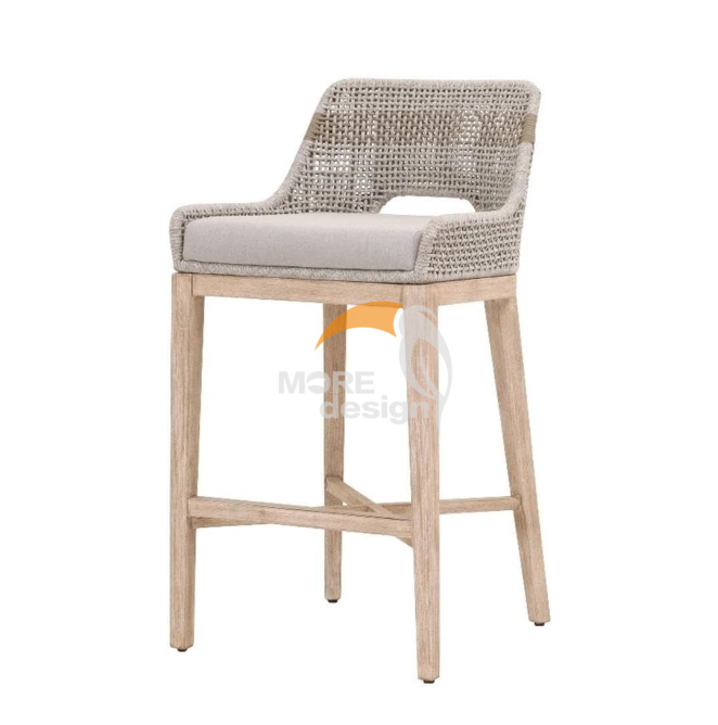 Wooden restaurant bar booth-MD-RB0008