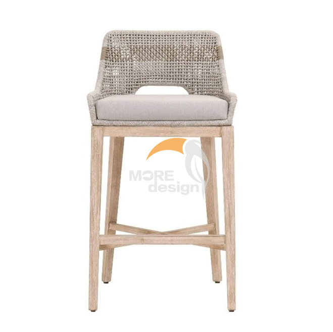 Wooden restaurant bar booth-MD-RB0008