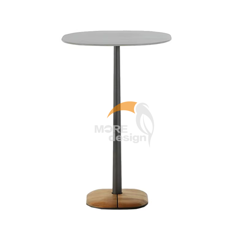 Stainless Steel restaurant bar table-0002