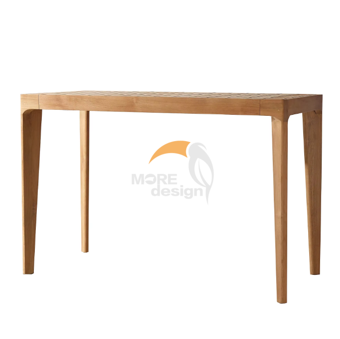 Wood restaurant bar table-MD-RB0017