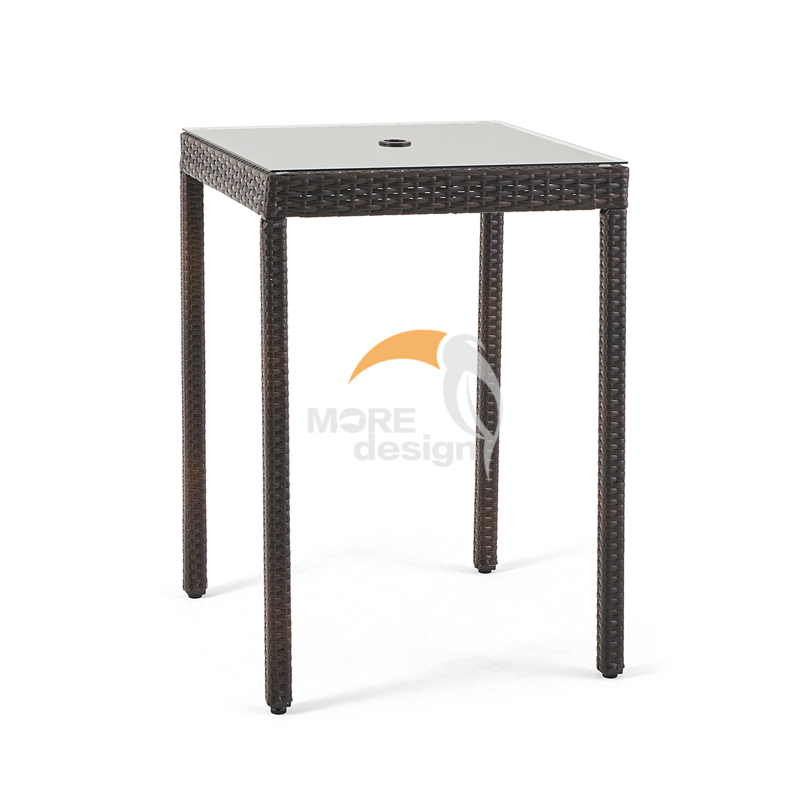 Rattan restaurant bar table-MD-RB0020