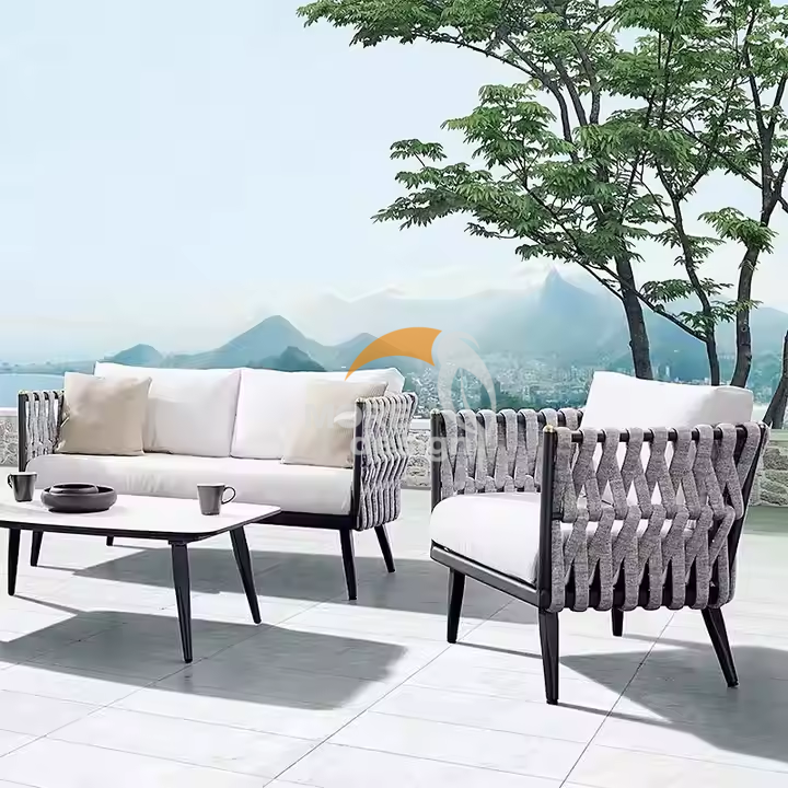 Rope restaurant chair-MD-RD0014
