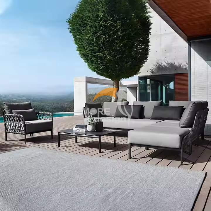 Rope outdoor series sofa-MD-0013
