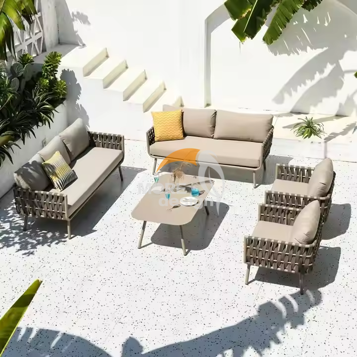 Rope outdoor series sofa-MD-0014