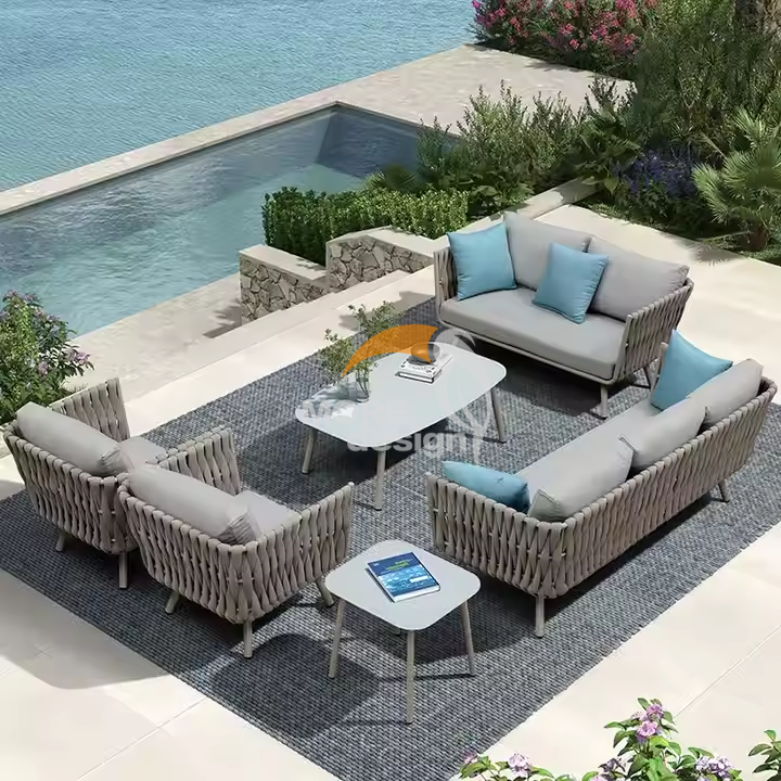 Rope outdoor series sofa-MD-0014
