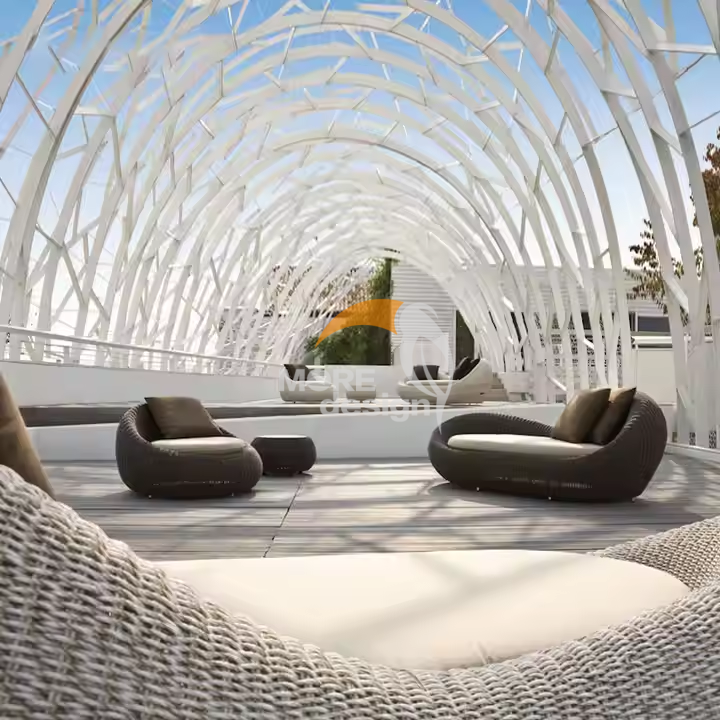 Rope outdoor series sofa-MD-0006