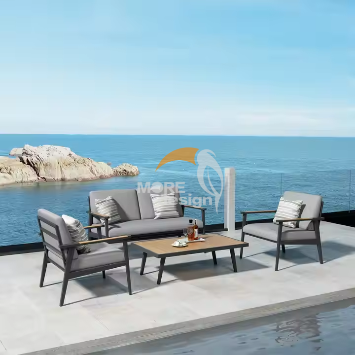 Aluminum outdoor series sofa-MD-0001
