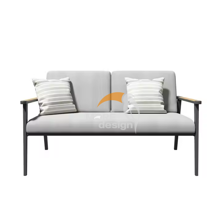 Aluminum outdoor series sofa-MD-0001