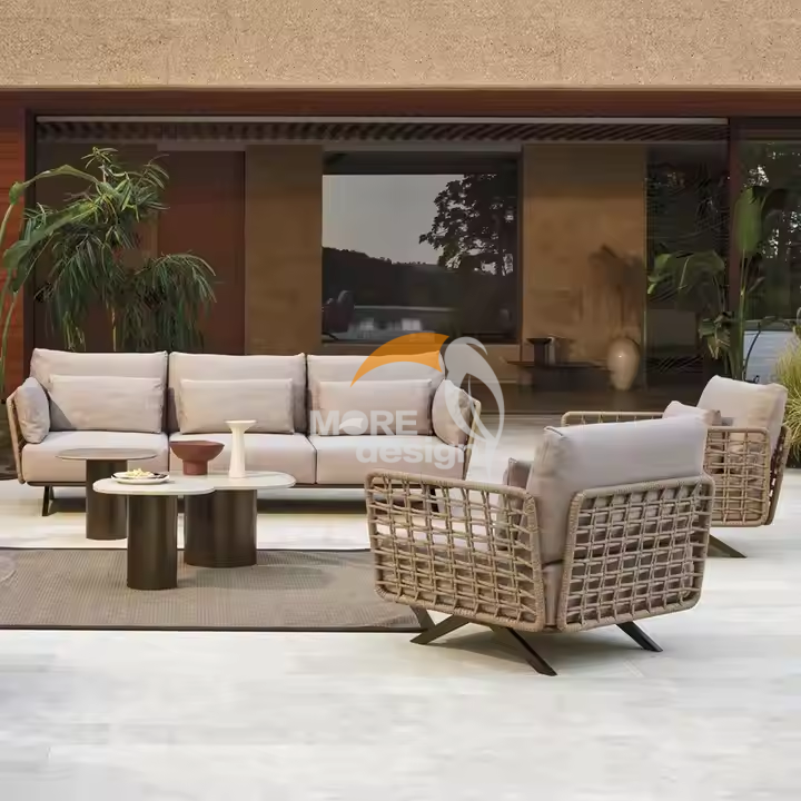 Rope outdoor series sofa-MD-0009