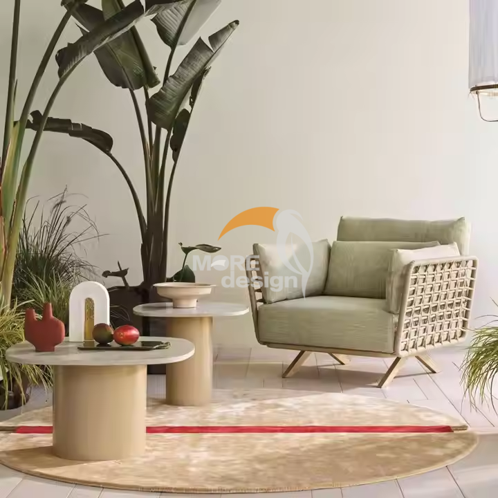 Rope outdoor series sofa-MD-0009