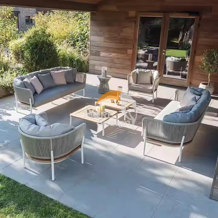 Rope outdoor series sofa-MD-0010