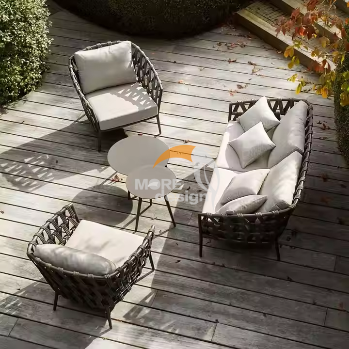Rope outdoor series sofa-MD-0011