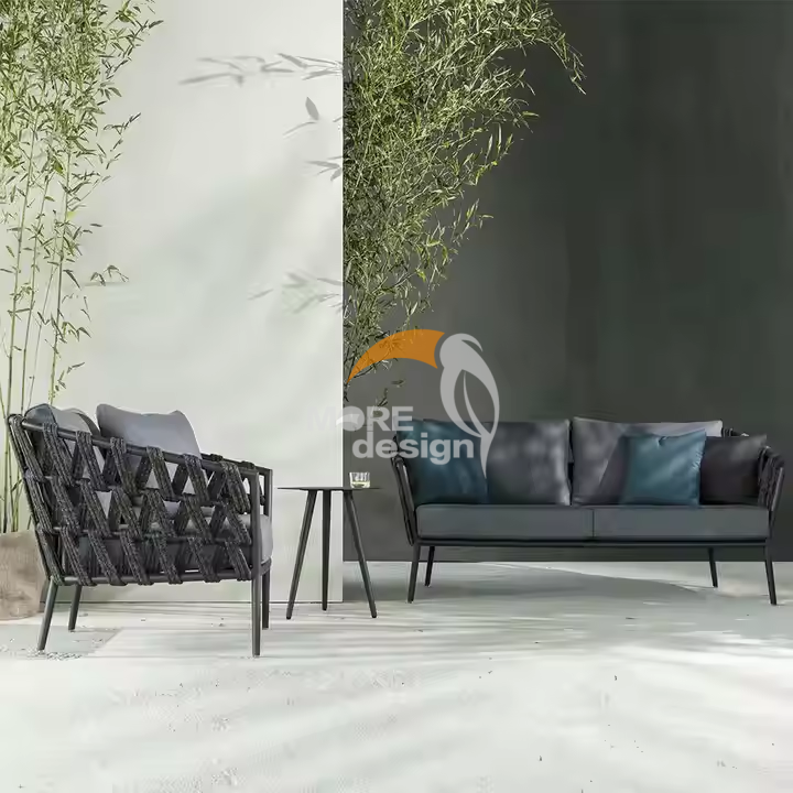 Rope outdoor series sofa-MD-0011