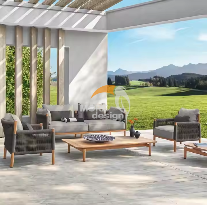 Rope outdoor series sofa-MD-0007