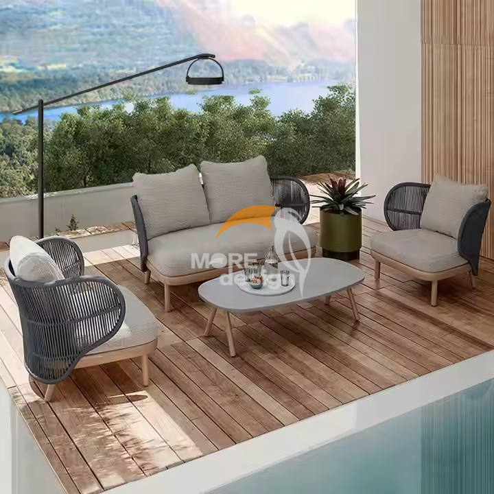 Rope outdoor series sofa-MD-0008