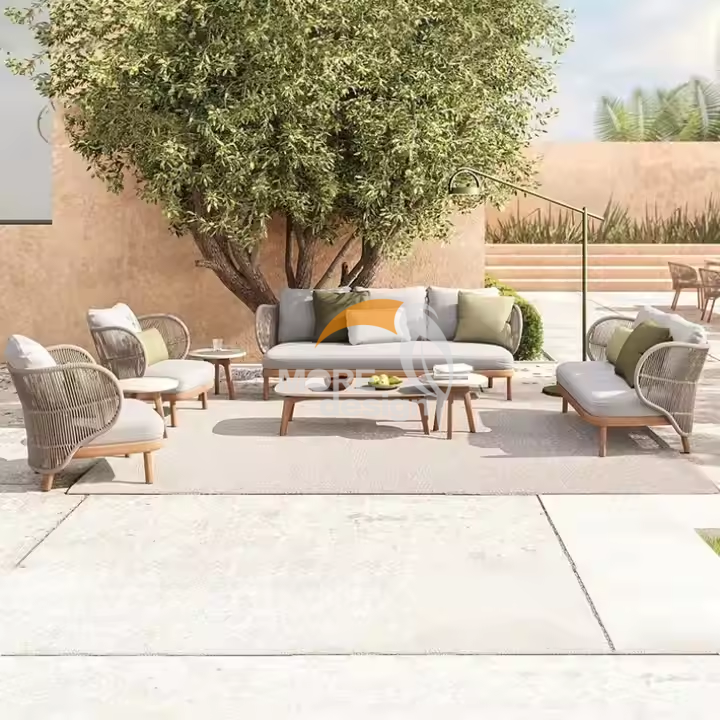 Rope outdoor series sofa-MD-0008