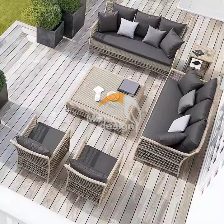 Rope outdoor series sofa-MD-0004