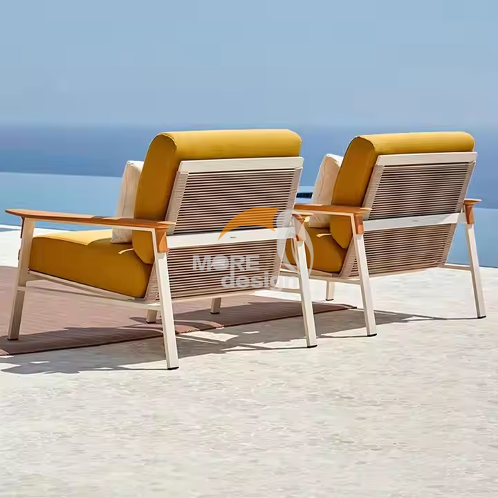 Aluminum outdoor series sofa-MD-0005