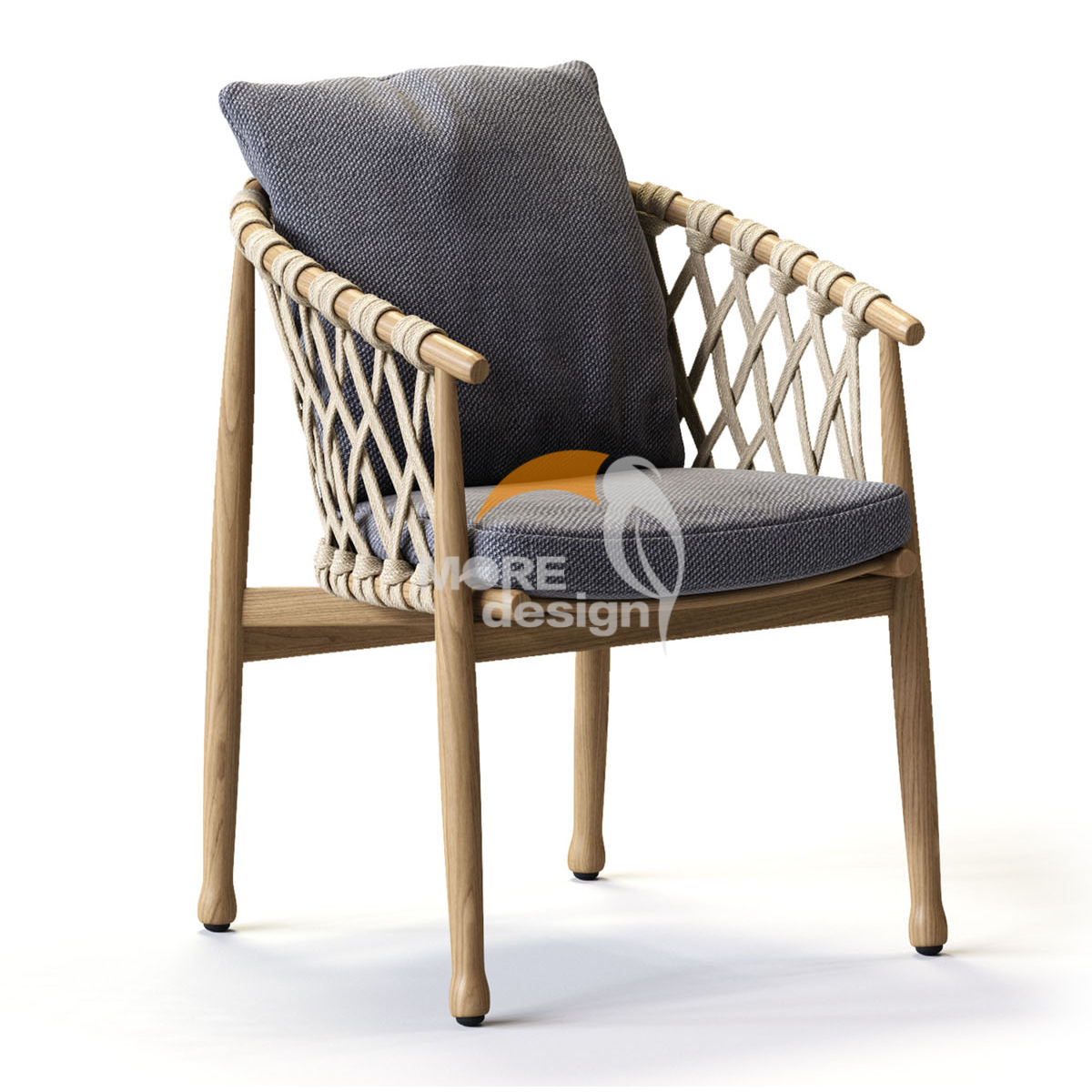 Rattan restaurant chair-MD-RD0002