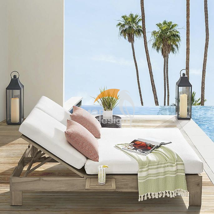 Wood sun lounger-MD-BS0013