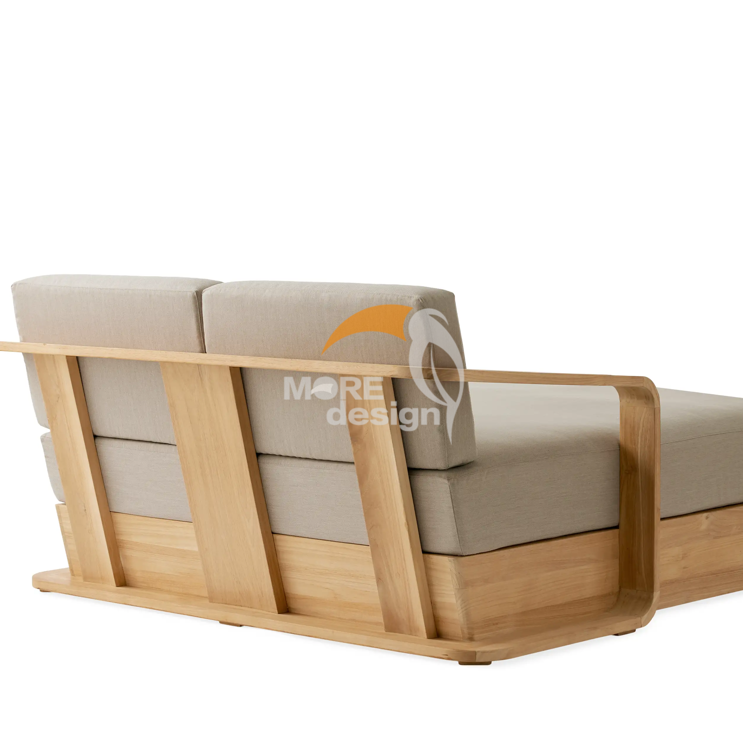Wood sun lounger-MD-BS0006