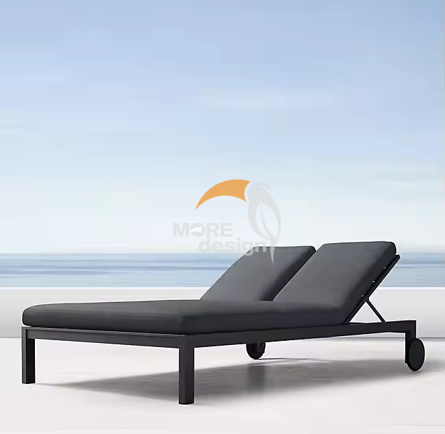 Wood sun lounger-MD-BS0017