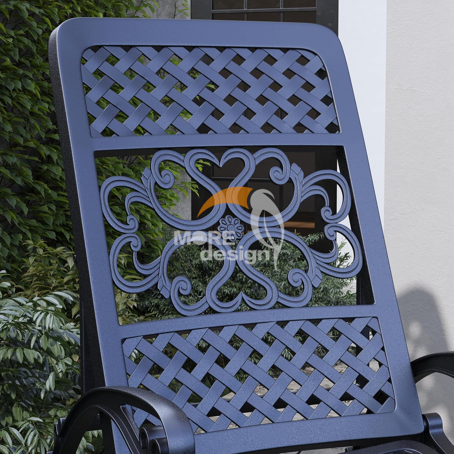 Cast aluminium sun lounger-MD-BS0019