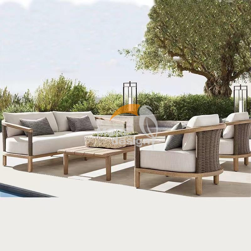 Rope outdoor series sofa-MD-0067