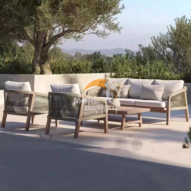 Rope outdoor series sofa-MD-0068